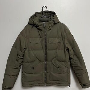 Pajar Men's Green Parka Jacket